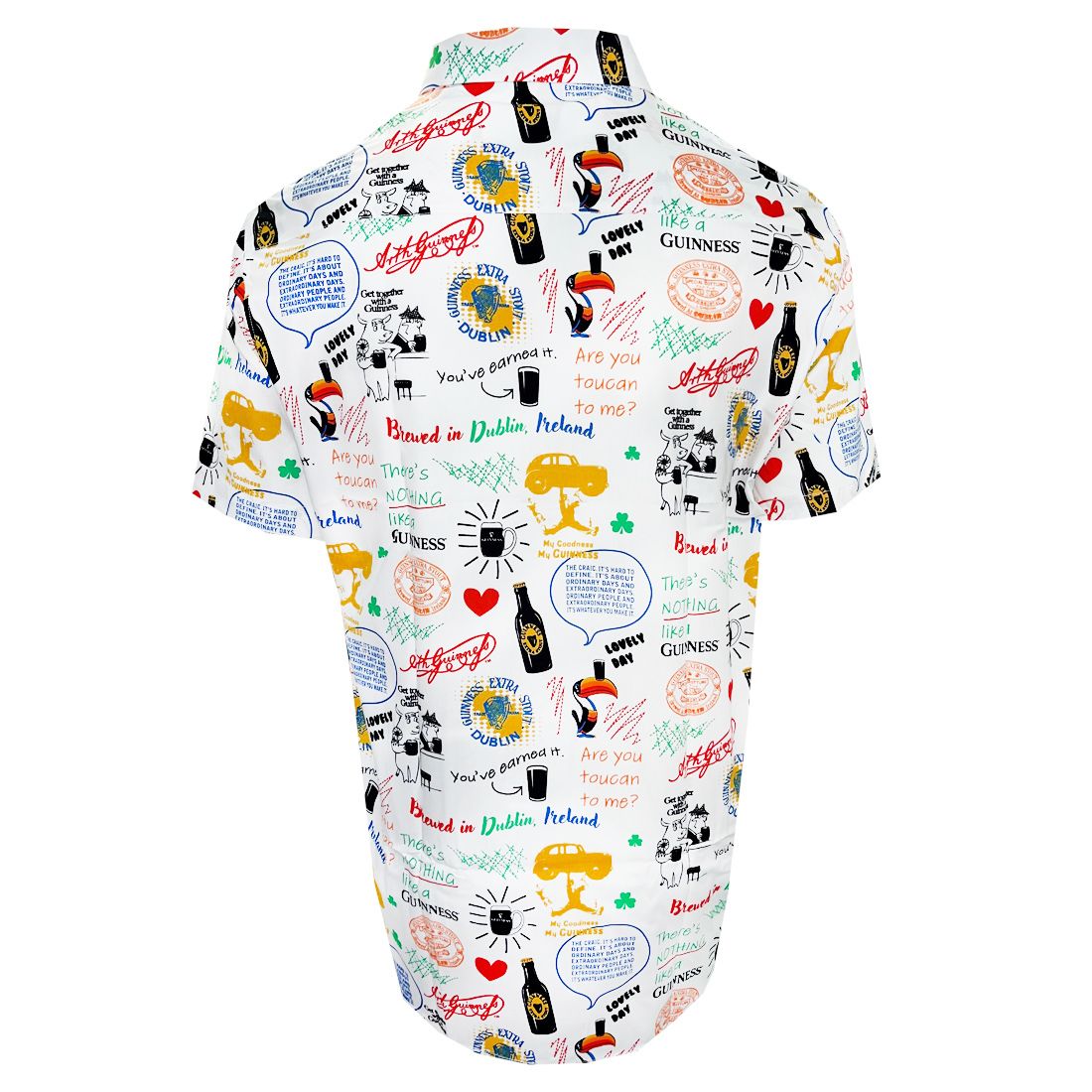 Guinness Doodle Unisex Kurzarmhemd M