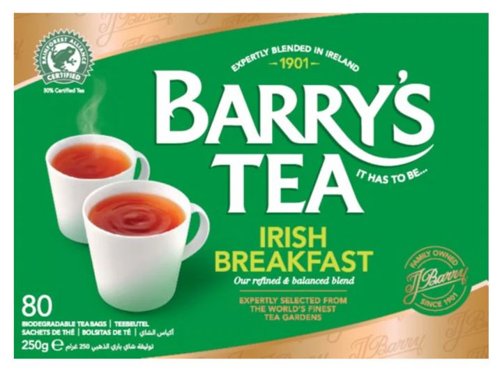 Barry's Original Irish Breakfast Tea 80 Teebeutel