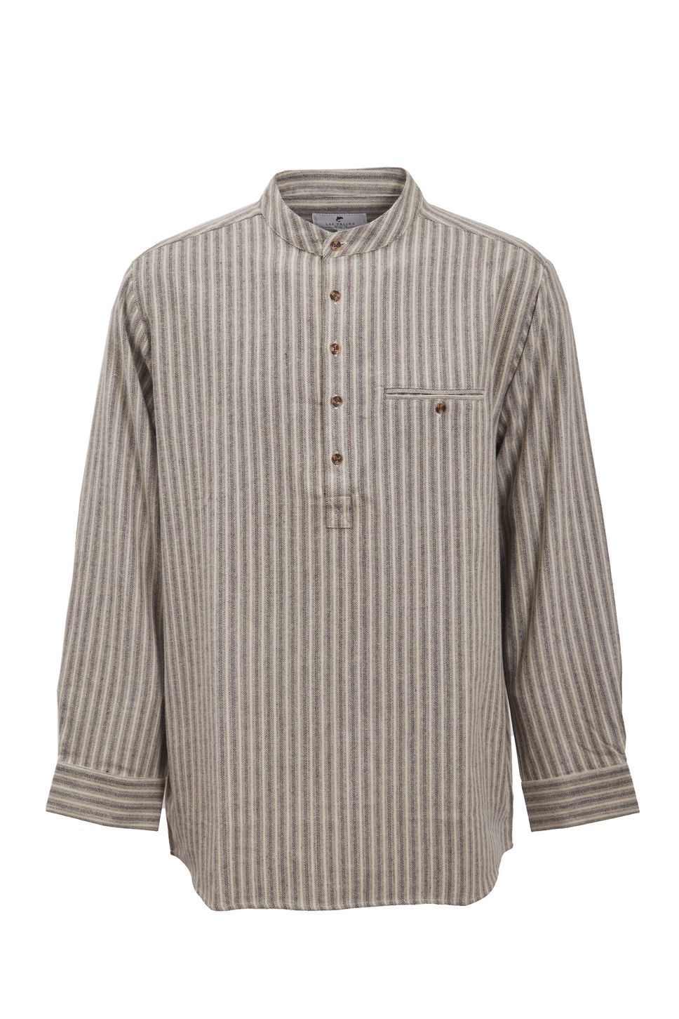 Grandfather Shirt. Original Stehkragenhemd aus Irland von Lee Valley XL